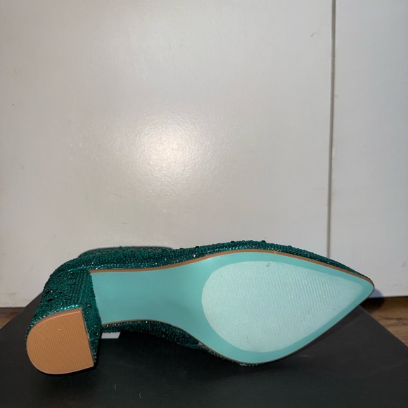 Betsy Johnson Turquoise Ankle Boots - Picture 3 of 4